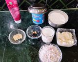 A picture of step 1 of Makara Chawal.