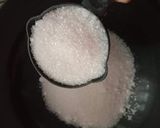 A picture of step 1 of Orange Flavored Ice halwa.