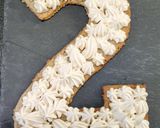 Une image de l'étape 5 de Number cake (vegan).