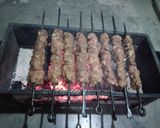 A picture of step 7 of Behari Kabab.