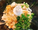 Hình bước làm 2 của món Đậu trắng - bánh mì đút lò