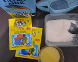 Foto langkah ke 1 dari resep Puding Sutra Buah.