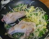 Foto del paso 3 de la receta: Pavo con arroz, papas fritas y algo más