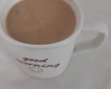A picture of step 2 of Doodh pati chai.