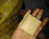 A picture of step 10 of Bihari Parcels with cheesy blast.