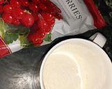A picture of step 1 of Choco Cranberry Honey Mug Cake......in 2 minutes.