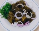 A picture of step 6 of Green masala roast.