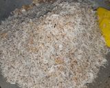 A picture of step 3 of Coconut ladoo.