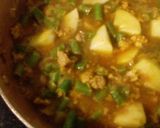 عکس مرحله 1 از دستور خورش لوبیا سبز