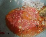 A picture of step 7 of Bread Masala Upma.