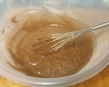 A picture of step 6 of Oooey Gooey 'Nutella' Chocolate Hazelnut Brownie.