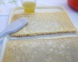Mimóza kocka (ananásszal) recept fázis 5 fotója