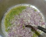 A picture of step 3 of Cheese Pav bhaji.