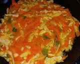 Foto del paso 3 de la receta: Tortilla de zanahoria y repollo