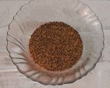 A picture of step 2 of Punjabi mango pickle.