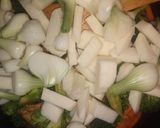 Foto del paso 5 de la receta: Verduras con carne estilo china