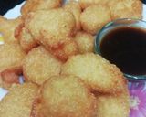 A picture of step 4 of Daal pakori.