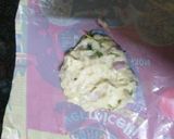 A picture of step 2 of Cabbage Vada.