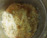 A picture of step 1 of Thandai powder.