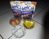 Foto langkah ke 2 dari resep Nutricake brownies coklat.
