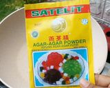 Foto langkah ke 2 dari resep Puding Sutra Box 1 Bungkus Agar-Agar Jadi 4 Macam Rasa.