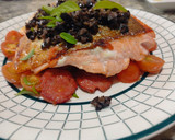 Foto del paso 10 de la receta: Salmón dorado con chorizo