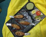 A picture of step 9 of Veg tangri kabab.