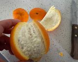 Foto del paso 1 de la receta: Naranjas confitadas bañadas en chocolate