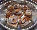 A picture of step 9 of Sea and Land Tofu Platter.