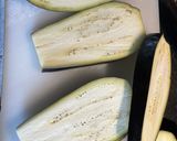 A picture of step 1 of Masala Aubergine Curry: (Masala Eggplant Curry).