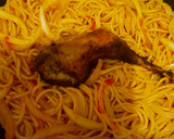 Stir fry onion pasta (spaghetti)matakin girki4 hoto