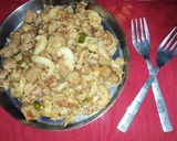 मसाला सोयाबीन पास्ता (masala soybean pasta recipe in Hindi) रेसिपी चरण 6 फोटो