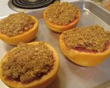 A picture of step 4 of Baked Grapefruit with Oatmeal Crumble.