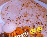 A picture of step 4 of Flat Bread.