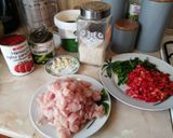 Csirkés paella recept fázis 1 fotója