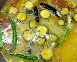 উচ্ছে দিয়ে মটর ডাল (ucche diye matar dal recipe in Bengali) রেসিপির ধাপ 4 ছবি