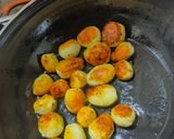 A picture of step 3 of Baby potatoes Dum Aloo.