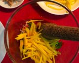 Gambar langkah 1 resipi Salad Mangga.