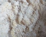 A picture of step 1 of Sindhi koki mani.