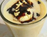 A picture of step 5 of Papaya Choco Smoothie.