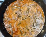 Tokány ceruzababbal és rizzsel recept fázis 4 fotója