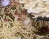 A picture of step 7 of Thai style beef noodles.