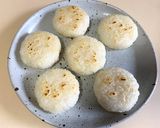 A picture of step 4 of Pounded Rice Cakes with Sweet Miso & Walnut Sauce.