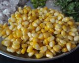 A picture of step 1 of Corn Bhel.
