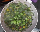A picture of step 6 of Saaga ghanta.