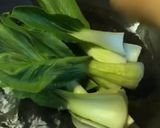 Foto langkah ke 1 dari resep Pokcay garlic ala resto duck king.