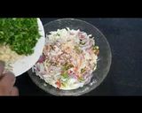 A picture of step 2 of Noodles pakora.