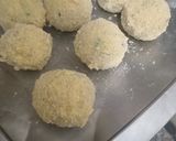 A picture of step 7 of Potatoes cheese balls 😋😋😋.
