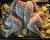 Foto del paso 5 de la receta: Pollo Corte Mariposa 🦋 al Horno con Cerveza 🍺