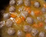 Meatball, Carrot, and Onion Soup recipe step 4 photo